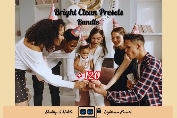 Download 120 BRIGHT CLEAN Lightroom Preset Bundle - Preset bundle Collection